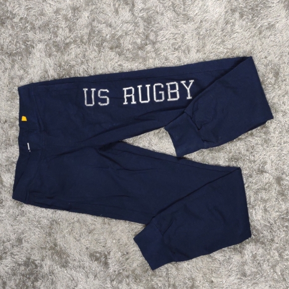 I Do size 12A Navy blue US Rugby jogger sweatpants - Picture 13 of 13